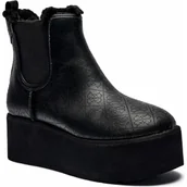 Botki damskie - Guess Botki na platformie JILAINE - miniaturka - grafika 1