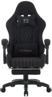 Fotele gamingowe - Fotel Gamingowy z tkaniny EXTREME FX z podnóżkiem - miniaturka - grafika 1