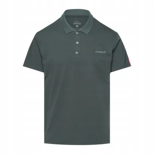 Tshit CAMPUS męski polo AGILIS khaki 3XL - Koszulki męskie - miniaturka - grafika 1