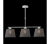 Lampy sufitowe - LUXERA 18067 – Lampa wisząca COMBO 3xE27/60W szary - miniaturka - grafika 1