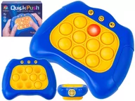 Zabawki interaktywne dla dzieci - Zabawka Gra Elektroniczna Antystresowa Pop IT Sensoryczna, Wypychanka, Pad, Kontroler GRANATOWY - miniaturka - grafika 1