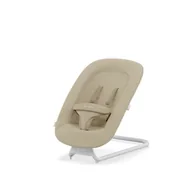 Skoczki dla dzieci - Cybex Lemo Bouncer Sand White | White - miniaturka - grafika 1
