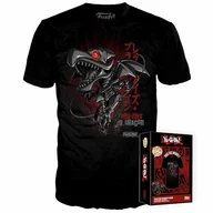 Koszulki i topy damskie - Funko Boxed Tee: Yu-Gi-Oh!- Red Eyes Blue Dragon - S - T-shirt - Ubrania - Pomysł na prezent - Top z krótkim rękawem dla dorosłych Unisex Mężczyźni i Kobiety - Oficjalne Fani Merchandise - miniaturka - grafika 1