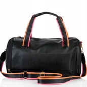 Plecaki worki - DAMSKA TORBA PODRÓŻNA SPORTOWA BAGAŻ DO JOGI NA SIŁOWNIĘ NA RAMIĘ MONNARI - miniaturka - grafika 1