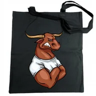 Torby i wózki na zakupy - Torba Zakupowa Byk Eko Modna - miniaturka - grafika 1
