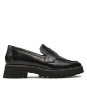 Półbuty damskie - Loafersy Clarks Stayso Edge 26174705 Czarny - miniaturka - grafika 1