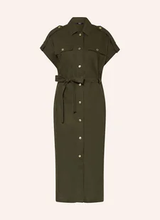 Barbour International Sukienka Koszulowa Harlow Z Lnem gruen - Sukienki - miniaturka - grafika 1