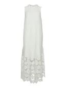 Sukienki - YAS Sukienka letnia Twigsy 26037703 Biały Relaxed Fit - miniaturka - grafika 1