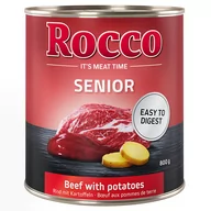 Mokra karma dla psów - Rocco Senior, 6 x 800 g - Wołowina z ziemniakami - miniaturka - grafika 1