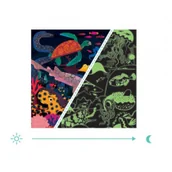 Puzzle - Mudpuppy Puzzle świecące w ciemności 500 elementów. Ocean - miniaturka - grafika 1