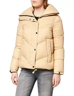 Kurtki damskie - BOSS Damska kurtka puchowa C_parestata, Light Beige277, 40 - miniaturka - grafika 1