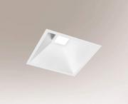 Lampy sufitowe - Shilo łazienkowa oprawa sufitowa LED Ube IL 10W 1000lm 3000K biała wpuszczana IP54 7790 - miniaturka - grafika 1