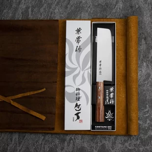 Kanetsune 555 DSR-1K6 Nóż Nakiri 16,5 cm - Noże kuchenne - miniaturka - grafika 2