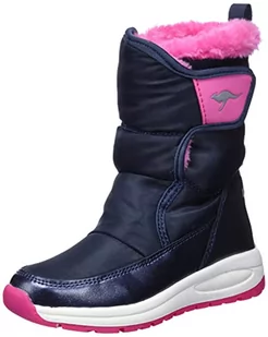 KangaROOS KP-Belle RTX kozaki, granatowe/różowe, 39 EU - Kozaki damskie - miniaturka - grafika 1
