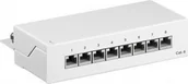 Akcesoria do szaf serwerowych - Goobay Patch panel biurkowy STP kat.6 8-portowy 62069 - miniaturka - grafika 1