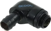 Chłodzenie wodne - Alphacool Alphacool HF Anschluss gerade G1/4 Zoll AG auf 10mm ID, 90 Grad - schwarz - miniaturka - grafika 1