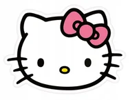 Poszewki na poduszki - Poduszka kształtka HELLO KITTY 3D Sanrio PRZYTULANKA DZIECKA KOTEK KOTKA - miniaturka - grafika 1