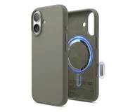Etui i futerały do telefonów - Elago Magsafe Silicon Case do iPhone 17 Medium Gray ES17MSSC61-MGY - miniaturka - grafika 1