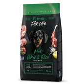 Sucha karma dla psów - FITMIN dog For Life Lamb&amp;Rice Mini 12kg - miniaturka - grafika 1
