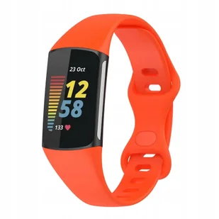 PASEK OPASKA SILIKONOWA DO FITBIT CHARGE 5 - Akcesoria do smartwatchy - miniaturka - grafika 1