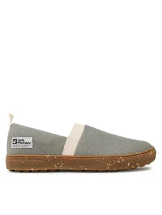 Jack Wolfskin Tenisówki Ecostride 3 Espandrille W 4056261 Zielony - Trampki damskie - miniaturka - grafika 1