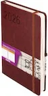 Kalendarze - Kalendarz 2026 A5 Formalizm brązowy DNS - miniaturka - grafika 1