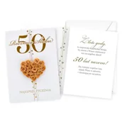 Kartki okolicznościowe i zaproszenia - Kukartka Karnet rocznica ślubu - miniaturka - grafika 1