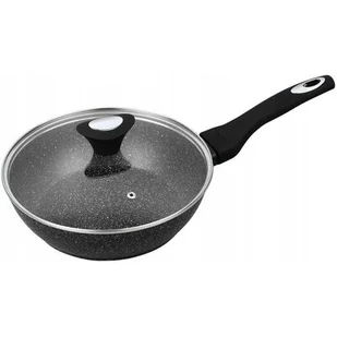 Klausberg Patelnia granitowa głęboka 24cm KLAUSBERG MARMO GOLD [KB-7295] KB-7295 - Patelnie - miniaturka - grafika 1