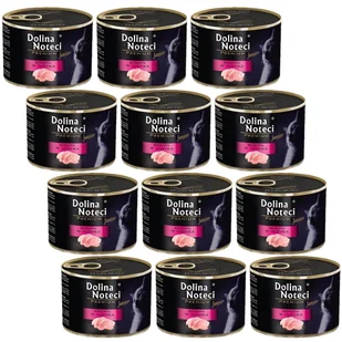 Dolina Noteci Premium Junior dla kota bogata w indyka 12x185g - Mokra karma dla kotów - miniaturka - grafika 1
