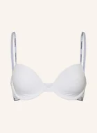 Biustonosze - Calvin Klein Biustonosz Usztywniany Modern Cotton weiss - miniaturka - grafika 1
