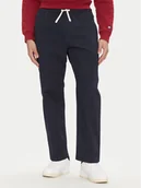 Spodnie męskie - Element Spodnie materiałowe Chillin Classic ELYNP00153 Granatowy Regular Fit - miniaturka - grafika 1