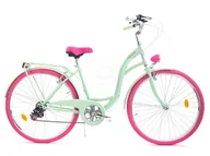 Rowery - Rower Dallas City 26" 7spd - miętowy z różem - miniaturka - grafika 1