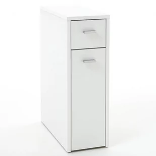FMD Möbel 930-001 Denia komoda, wymiary: 20 x 61 x 45 cm, biała 930-001 - Szafki łazienkowe - miniaturka - grafika 2