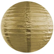 Dekoracje sali - Party Deco Lampion Kula złoty - 35 cm - 1 szt. LAP35-019 - miniaturka - grafika 1