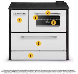 Kuchnia węglowa emaliowana westfalka z piekarnikiem 9,32-11,32kW (kolor: biały, średnica wylotu spalin: 130 mm) - spełnia anty-smogowy EkoProjekt 99682162 - Kuchnie węglowe - miniaturka - grafika 19