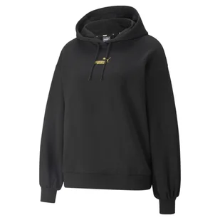Bluza z kapturem damska Puma Winterized czarna 84821101-XS - Bluzy damskie - miniaturka - grafika 1
