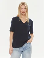 Koszulki i topy damskie - Lacoste T-Shirt TF7300 Granatowy Regular Fit - miniaturka - grafika 1