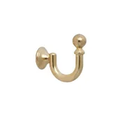 Akcesoria do wystroju okien - Haczyk metalowy duży złoty 45 mm Bojanek - miniaturka - grafika 1