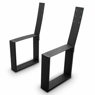 Nowoczesne Nogi Metalowe Płozy Do Ławki 40X40cm Solidne Trwałe - Ławki ogrodowe - miniaturka - grafika 1