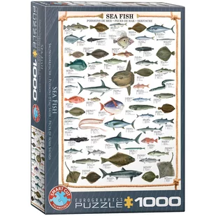 Eurographics Puzzle 1000 Sea Fish 6000-0313 - - Puzzle - miniaturka - grafika 1