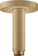 Akcesoria do armatury i ceramiki - HANSGROHE 27393140 Przyłącze sufitowe S 100 mm, brąz szczotkowany - miniaturka - grafika 1