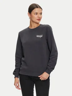 Wrangler Bluza 112356510 Czarny Regular Fit - Bluzy damskie - miniaturka - grafika 1