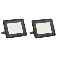 Lampy pozostałe - vidaXL Naświetlacz Reflektory LED 2 szt. 50 W ciepłe białe światło 149612 - miniaturka - grafika 1