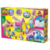 Zabawki kreatywne - Ses Creative Bajkowe konie odlew gipsowy - miniaturka - grafika 1