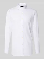 Koszule męskie - Koszula biznesowa o kroju regular fit z wyhaftowanym logo - miniaturka - grafika 1