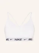 Biustonosze - Nike Biustonosz Sportowy Indy weiss - miniaturka - grafika 1