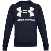 Bluzy sportowe męskie - Męska bluza Under Armour Rival Fleece Big Logo HD (22) Rozmiar: L / Kolor: zielony - miniaturka - grafika 1