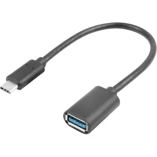 LANBERG Adapter USB Typ-C USB LANBERG AD-UC-UA-04 - Kable komputerowe i do monitorów - miniaturka - grafika 1
