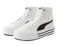 Sneakersy damskie - Buty damskie Puma Kaia 2.0 Mid r.41 Białe Wysokie Sneakersy Na Platformie - miniaturka - grafika 1