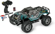 Zabawki zdalnie sterowane - CARSON 500404286 1:10 TURKUSOWY - SAMOCHÓD ZDALNIE STEROWANY MONSTER TRUCK - miniaturka - grafika 1